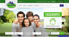 Desktop Screenshot of facenorte.com