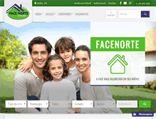 Tablet Screenshot of facenorte.com
